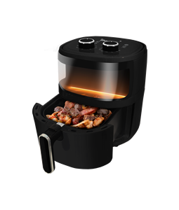 Air Fryer 5L Visor 1800w Fritadeira Preta 127V AF-104 Kian