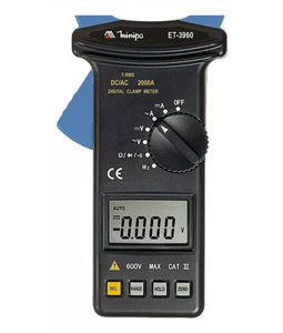 Alicate Minipa Amper�metro Digital True Rms Ac/Dc Et-3960