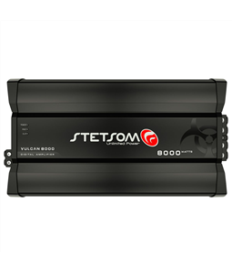 Amplificador M�dulo Digital Vulcan 8000W Stetsom 2 Ohms 1 Canal
