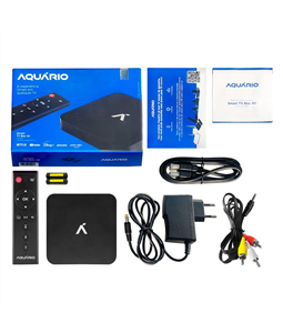 Aparelho Smart Tv Box 4K HD TV Tubo Netflix Youtube STV-3000 Aqu�rio