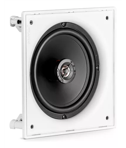Arandela Coaxial Hs 8 Frahm 80W Rms Caixa Som Embutir Quadrada 8 Omhs