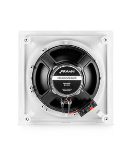 Arandela Coaxial Hs 8 Frahm 80W Rms Caixa Som Embutir Quadrada 8 Omhs