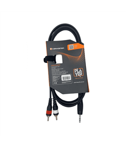 Cabo Auxiliar P2 (3,5mm) Rca 1,8m �udio Plug Est�reo Hayonik