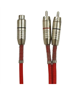 Cabo Rca Stetsom Y 1 F�mea 2 Machos Blindado Banhado N�quel