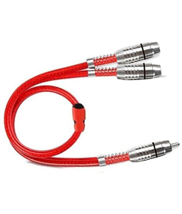 Cabo Rca Stetsom Y 2 F�meas 1 Macho Blindado Banhado N�quel