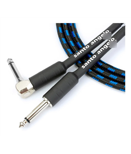 Cabo Santo �ngelo Guitarra Viol�o Textil P10 Plug L 4,57 Mt