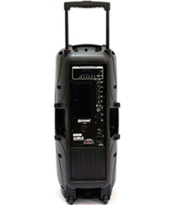 Caixa Ac�stica Lexsen Ls-210a Mp3 300w Rms c/ 2 microfones