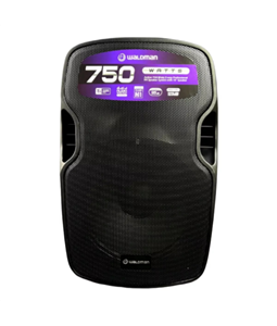 Caixa Som Ativa 15 polegadas Waldman RC750X 300W Bluetooth