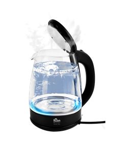Chaleira El�trica De Vidro Ebulidor 1,7L 1000W 220V Kian