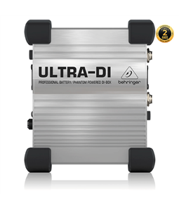 Direct Box Ativo Behringer Ultra Di100 P10 e XLR Balanceado