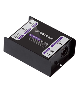 Direct Box Waldman Bypass Di-1ps Passivo Converte P10 P/ XLR Balanceado