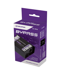 Direct Box Waldman Bypass Di-1ps Passivo Converte P10 P/ XLR Balanceado