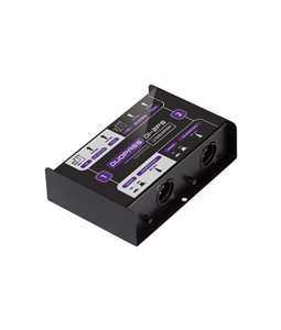 Direct Box Waldman Passivo 2 Canais Di-2ps Est�reo Converte P10 Xlr Balanceado