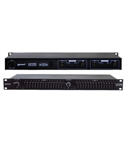 Equalizador Gr�fico Lexsen LQ1502 15 Bandas Profissional 2 Vias Bivolt