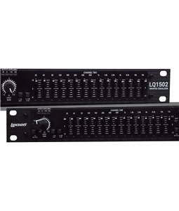 Equalizador Gr�fico Lexsen LQ1502 15 Bandas Profissional 2 Vias Bivolt