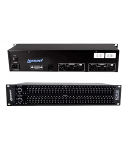 Equalizador Gr�fico Lexsen Lq3102 31 Bandas Profissional 2 Vias Bivolt