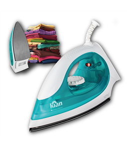 Ferro de Passar Seco Eletrico Roupa 127V Antiaderente Kian