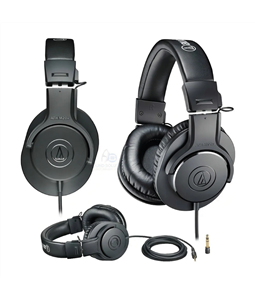 Fone Ouvido Over-ear Audio-Technica M-Series ATH-M20x Preto