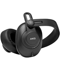 Fone Ouvido Profissional Akg K361 Headphone Preto Est�dio Monitor Retorno Produtor DJ