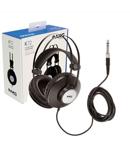 Fone Ouvido Profissional Akg K72 Headphone Preto Est�dio Monitor Retorno Produtor DJ