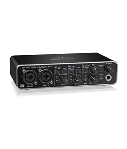 Interface �udio Behringer U-phoria Umc 204hd Usb Combo Midi