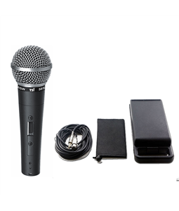 Microfone 58Sw Din�mico Profissional Cardi�ide Cabo Case TSI