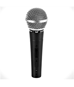 Microfone 58Sw Din�mico Profissional Cardi�ide Cabo Case TSI