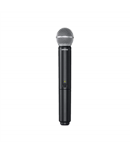 Microfone de M�o Shure S/ Fio BLX24/SM58 Freq. M15 Cardioide