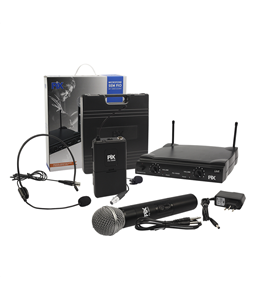 Microfone Pix S/fio Px-1000c Uhf Duplo M�o Headset/Lapela