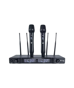 Microfone Profissional Sem Fio Duplo de M�o Kadosh K622m Uhf