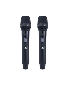 Microfone Profissional Sem Fio Duplo de M�o Kadosh K622m Uhf