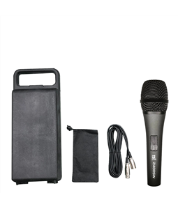 Microfone Profissional Tsi 2400Sw Cardi�ide Cabo Xlr Case