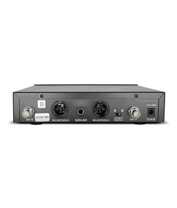 Microfone S/ Fio BR7000 Uhf Digital Duplo 300 canais Tsi Din�mico