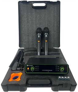 Microfone S/ Fio Recarreg�vel K 422M 200 canais UHF Kadosh