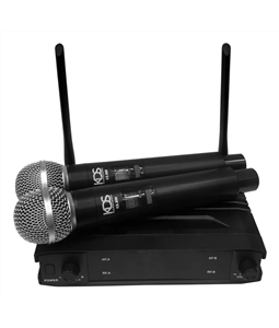 Microfone Sem Fio K392M Duplo M�o Profissional Kadosh