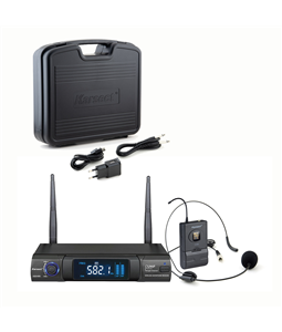 Microfone Sem Fio Karsect Ks248sh Single Headset Cardi�ide