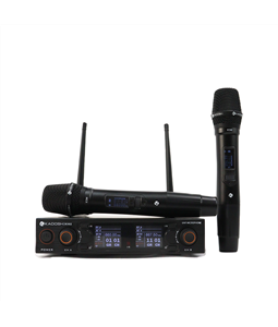 Microfone Sem Fio Profissional Kadosh K-502M Duplo Recarreg�vel