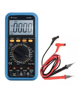 Mult�metro Digital Port�til Et-2082e Minipa True Rms c/ Case