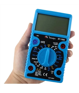Mult�metro Minipa Digital Et1000 Multiteste Port�til c/ Bip