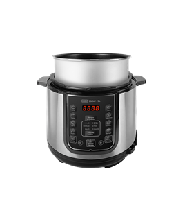 Panela De Press�o El�trica 5 Litros Inox 127V 900W Kian