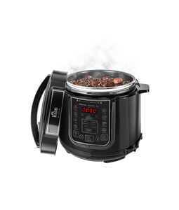 Panela De Press�o El�trica 6 Litros Preta 127V 1000W Kian