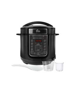 Panela De Press�o El�trica 6 Litros Preta 220V 1000W Kian