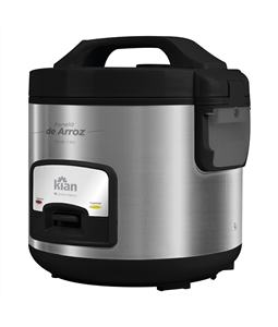 Panela El�trica Arroz 5 Xicaras Inox 127v Pa-100 Kian Antiaderente Manter Aquecido