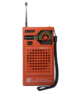 Radio Motobras  Pilha Dunga Port�til Rm-Psmp32 Fm/Am Laranja