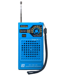 Radio Pilha Dunga Motobras Port�til Rm-Psmp32 Fm/Om/Oc Azul
