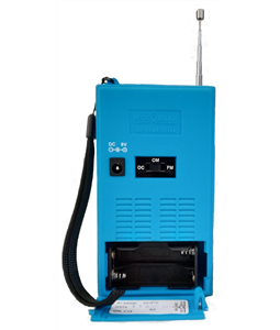 Radio Pilha Dunga Motobras Port�til Rm-Psmp32 Fm/Om/Oc Azul