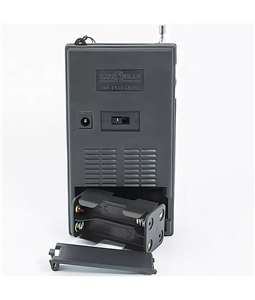 Radio Pilha Dunga Motobras Port�til Rm-Psmp32 Fm/Om/Oc Preto