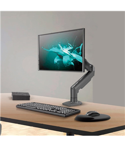 Suporte Monitor Articulado ELG Mesa F80N Pist�o 17'' a 35''