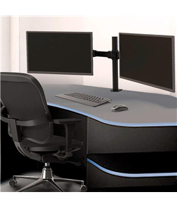 Suporte Monitor Duplo Multi Articulado F50x2 ELG Led Lcd 14" a 27"
