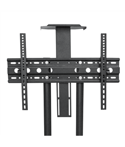 Suporte Pedestal Ch�o Rack TV LCD Plasma Led 37 a 70 polegadas c/ Bandeja Rodinhas Aqu�rio